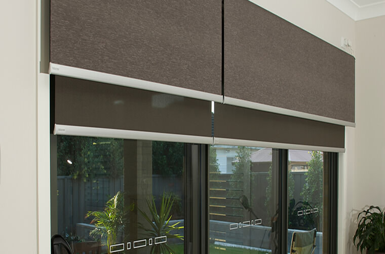 Double roller blinds Melbourne